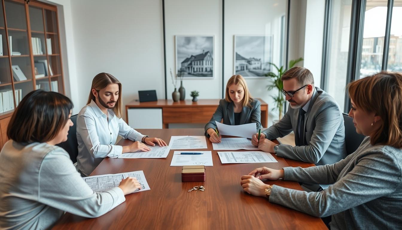 Property transfer process and title ownership handover